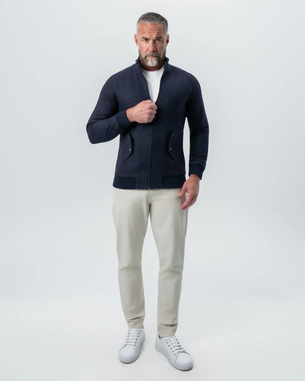 Brushed Bomber - Navy - Image 5