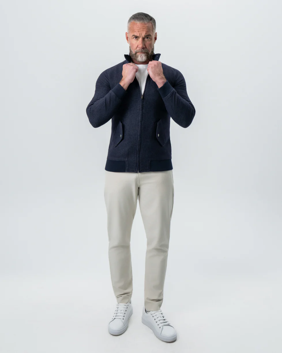 Brushed Bomber - Navy - Image 7