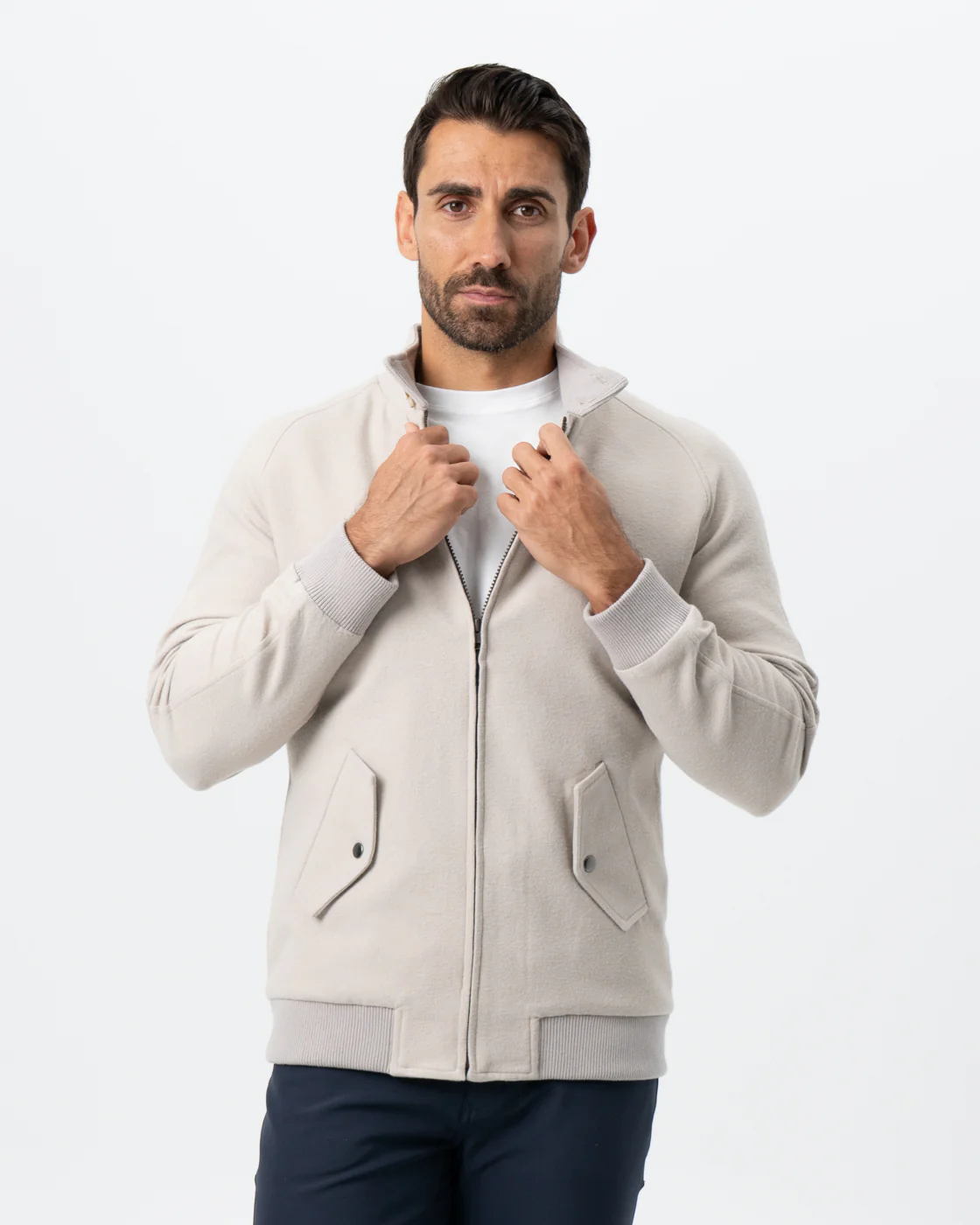 Brushed Bomber - Tan - Image 6