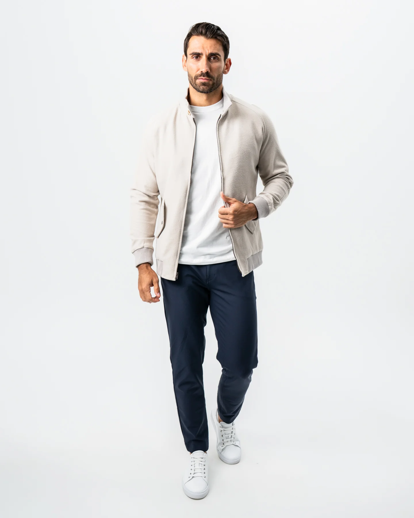 Brushed Bomber - Tan - Image 7