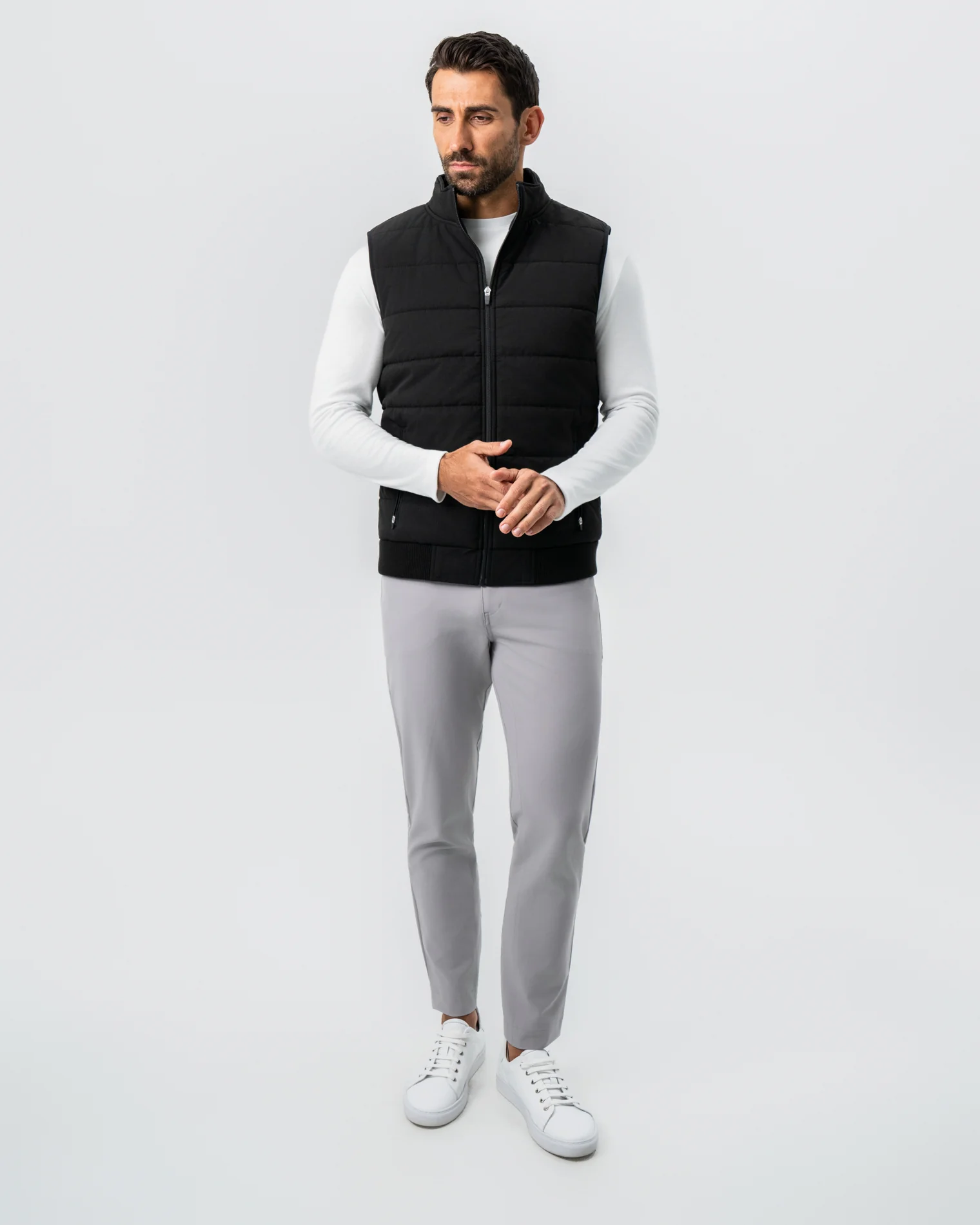Down Vest - Black - Image 6