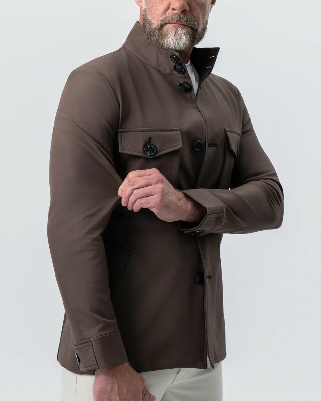 Field Jacket - Brown - Image 2