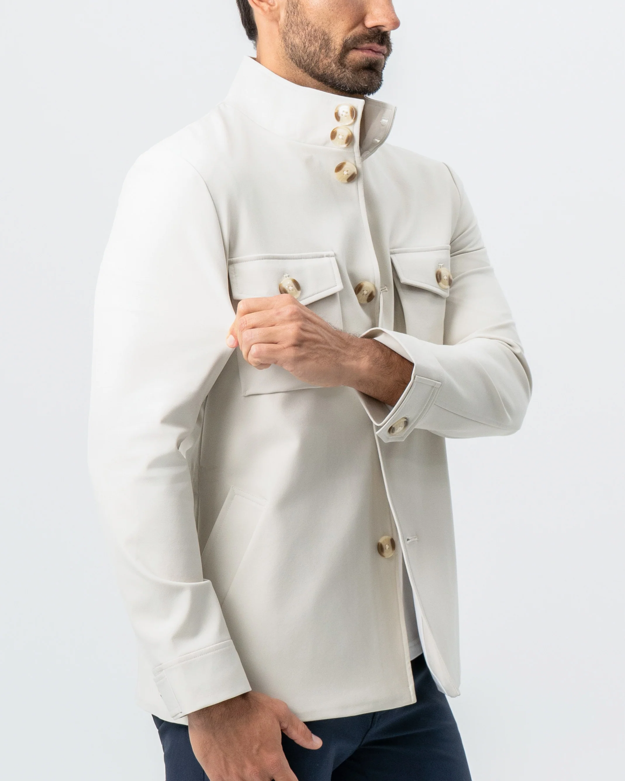 Field Jacket - Light Khaki - Image 3