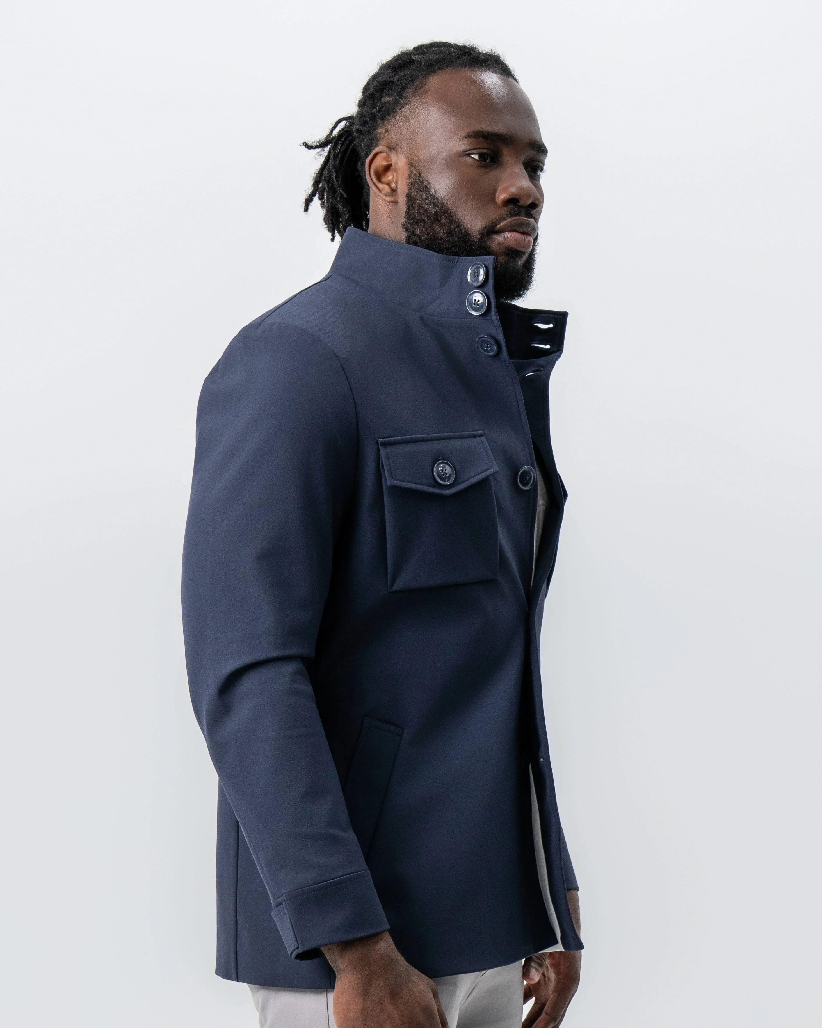 Field Jacket - Navy - Image 3
