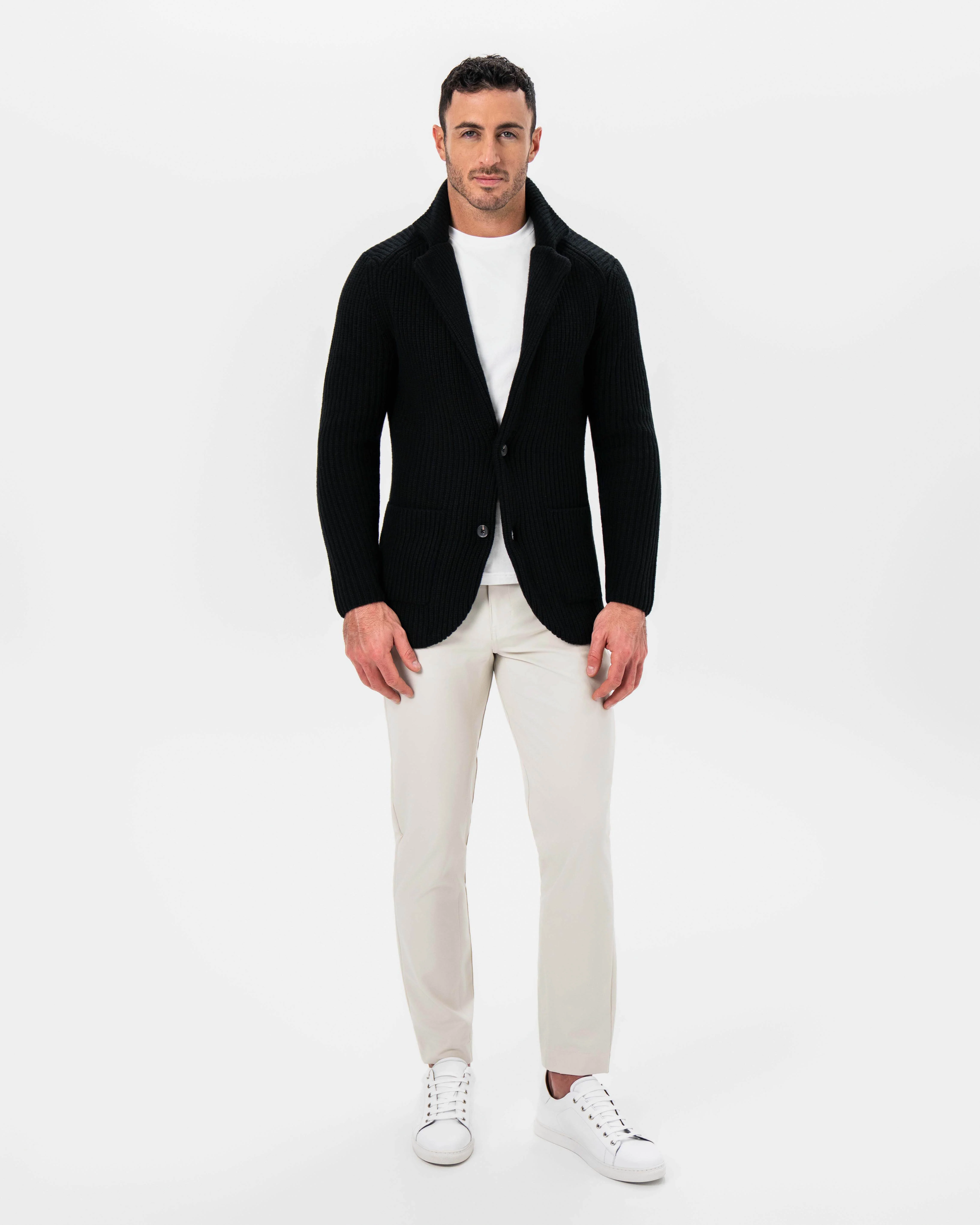Sweater Blazer - Black - Image 4
