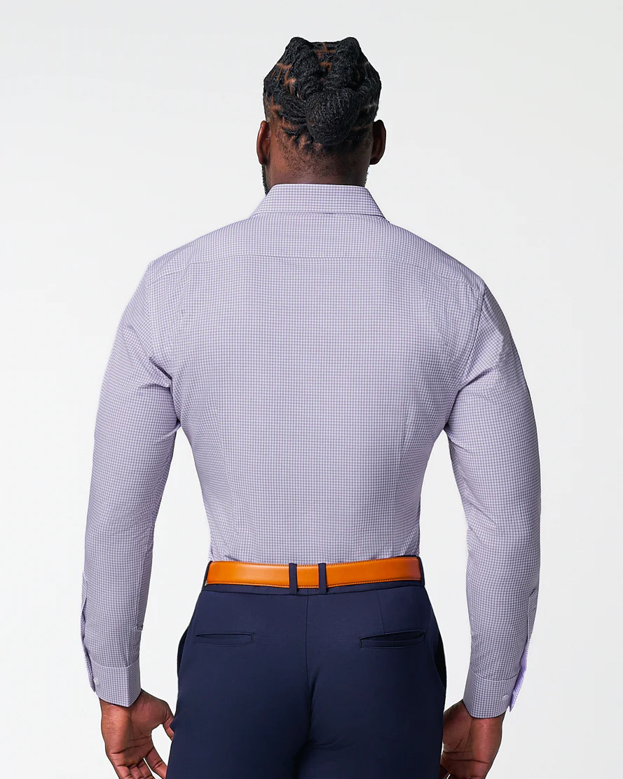 "The Arlo" Lavender Double Check - Image 3