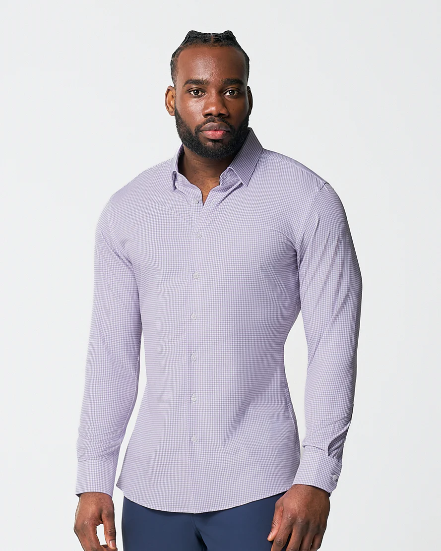 "The Arlo" Lavender Double Check - Image 4