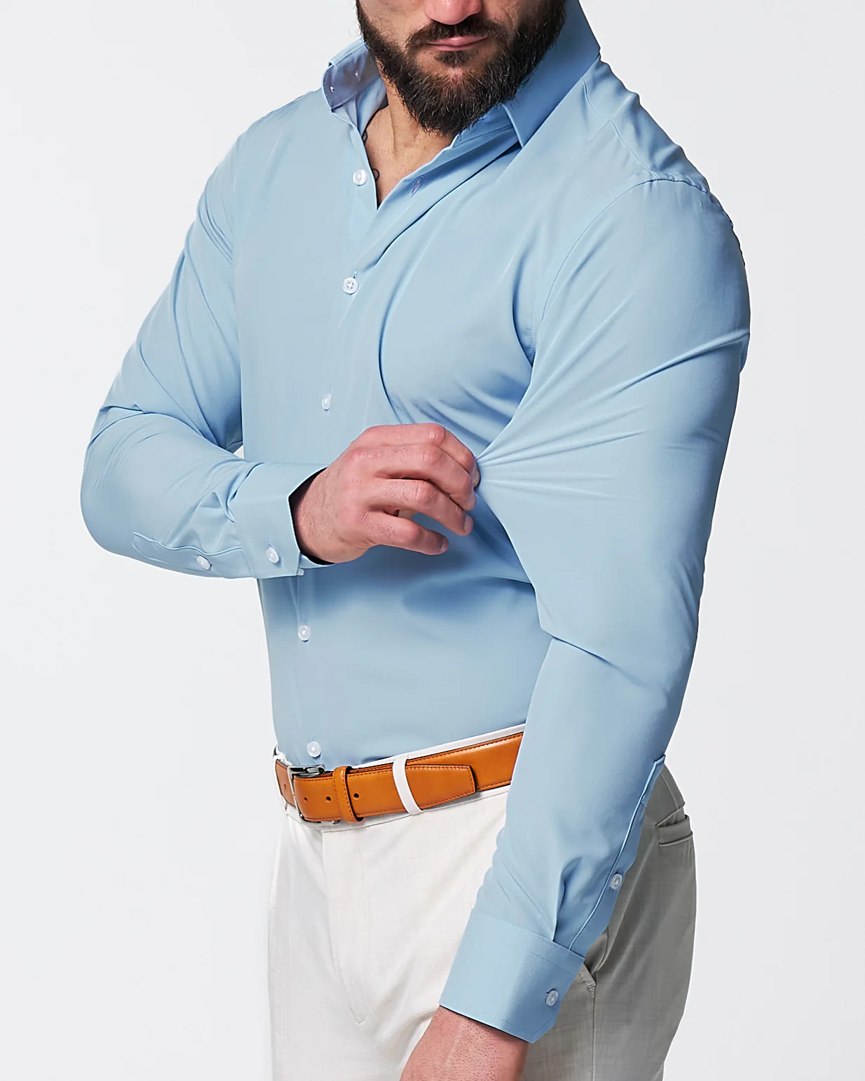 "The Bellamy" Business Blue - Classic Fit - Image 3