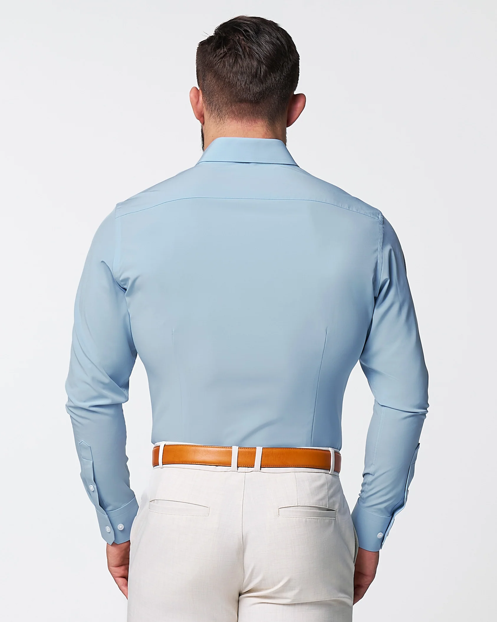 "The Bellamy" Business Blue - Classic Fit - Image 4