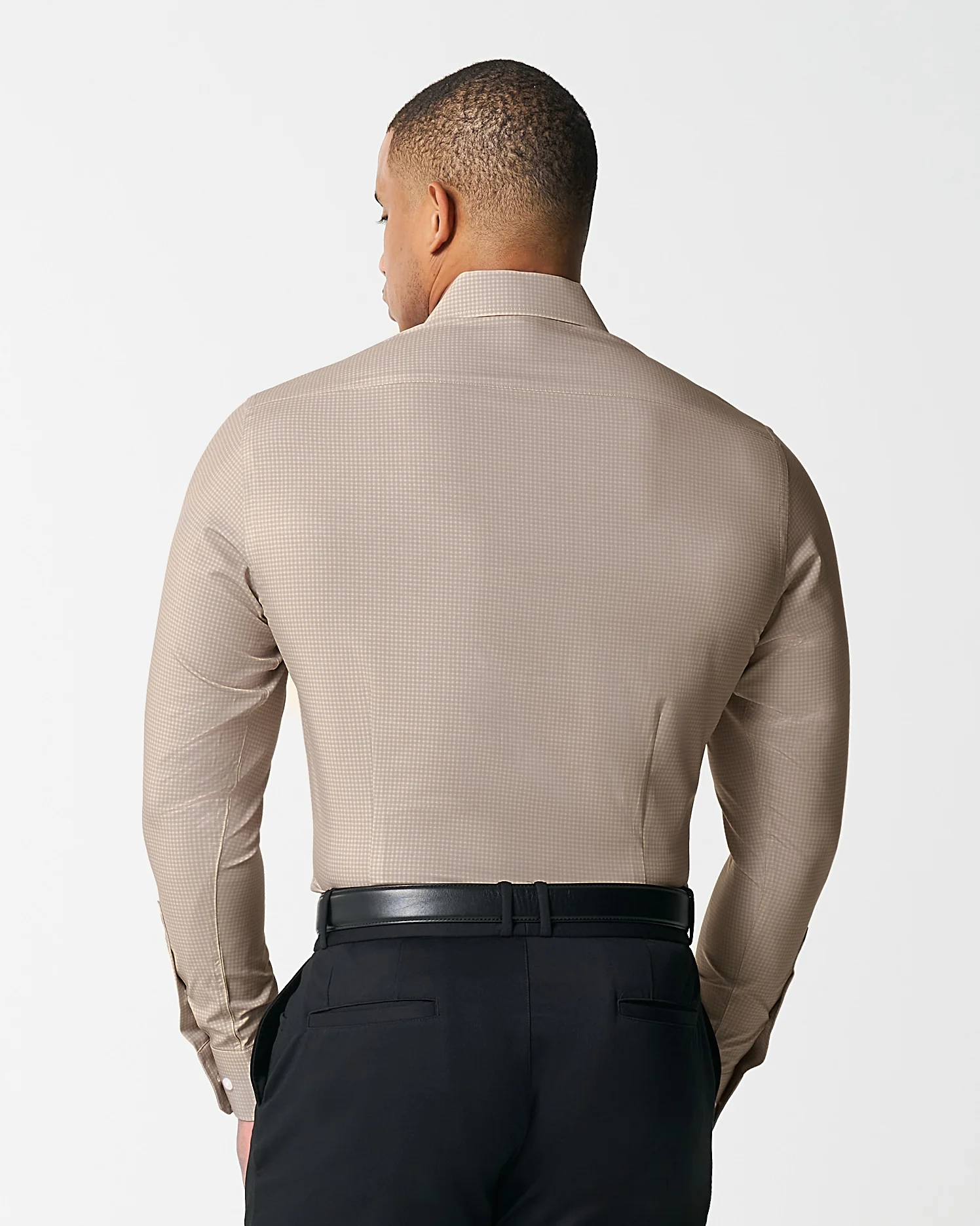 "The Brooks" Light Brown Double Check - Image 4