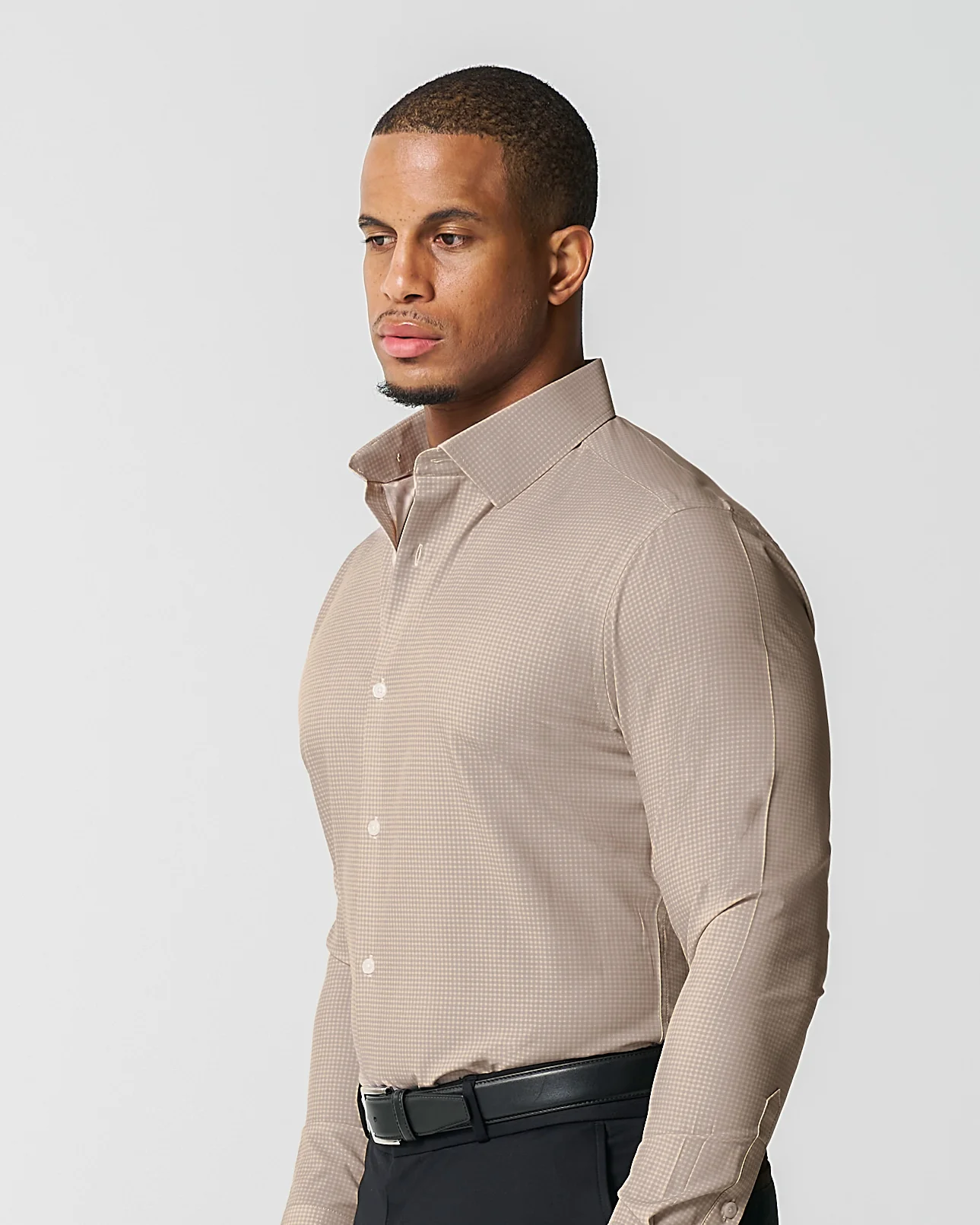 "The Brooks" Light Brown Double Check - Image 5