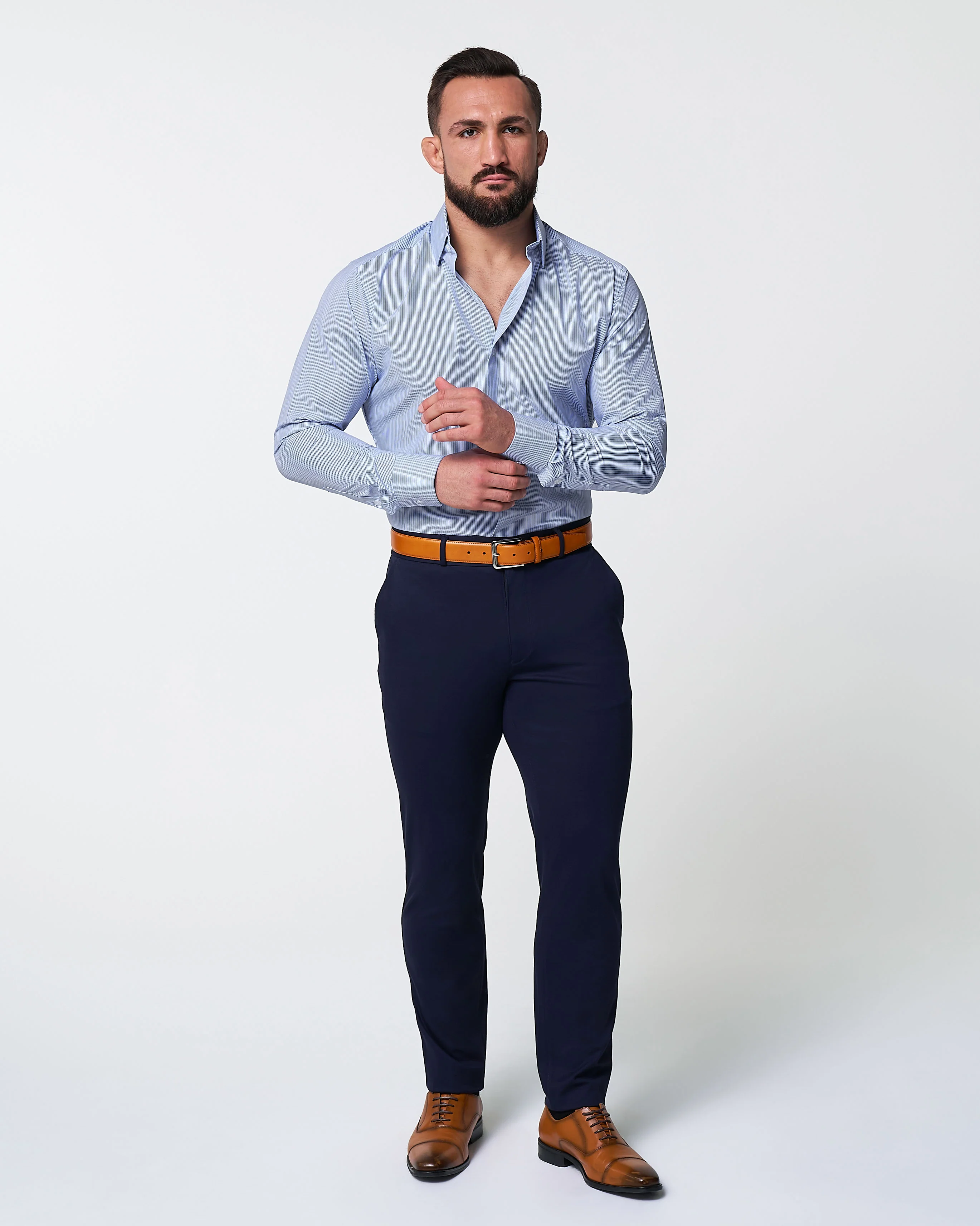 "The Bruce" Multicolor Pinstripe - Image 3