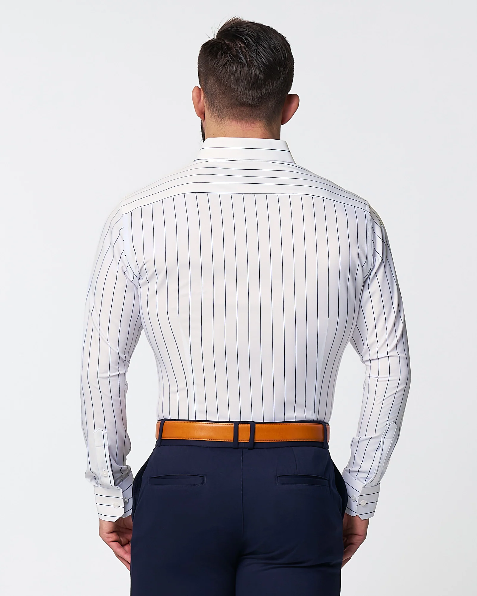 "The Cape" Wide Navy Stripe - Image 5