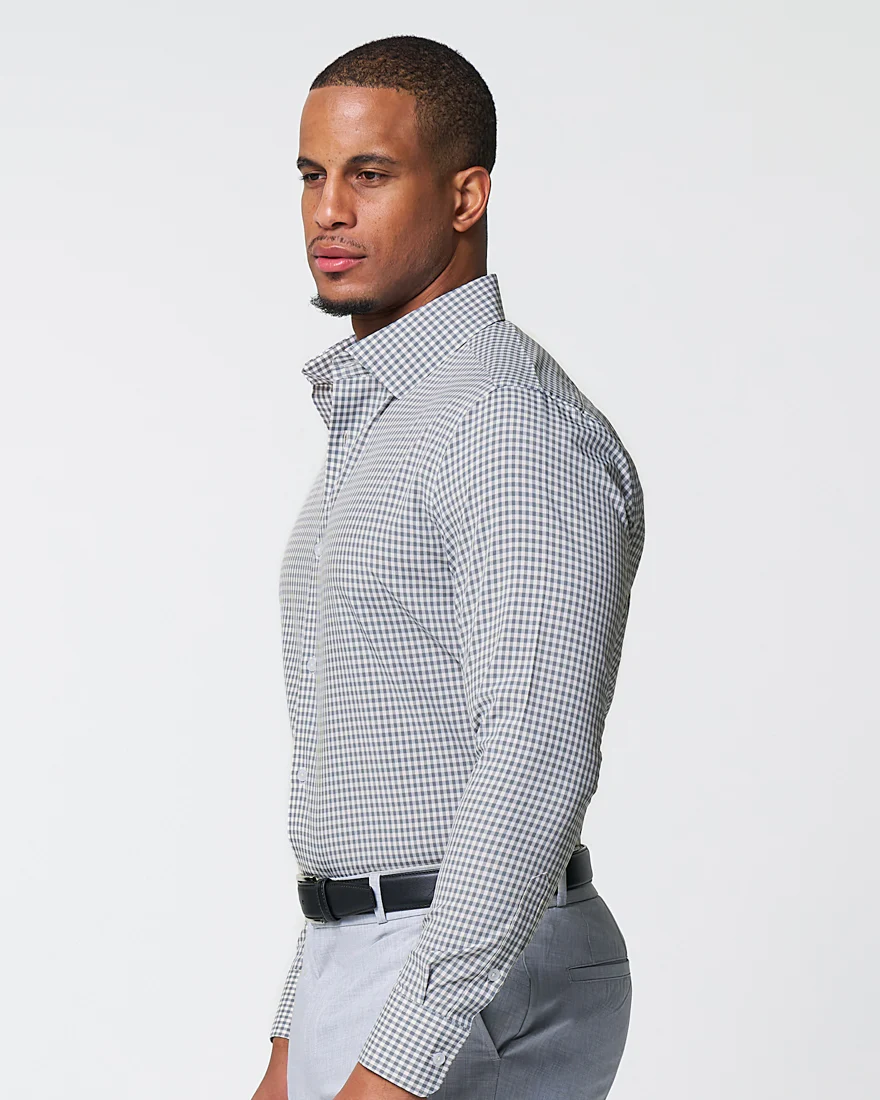 "The Chaney" Forest Green Gingham - Image 2