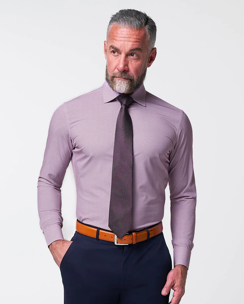 "The Cullinan" Purple Diamond Print