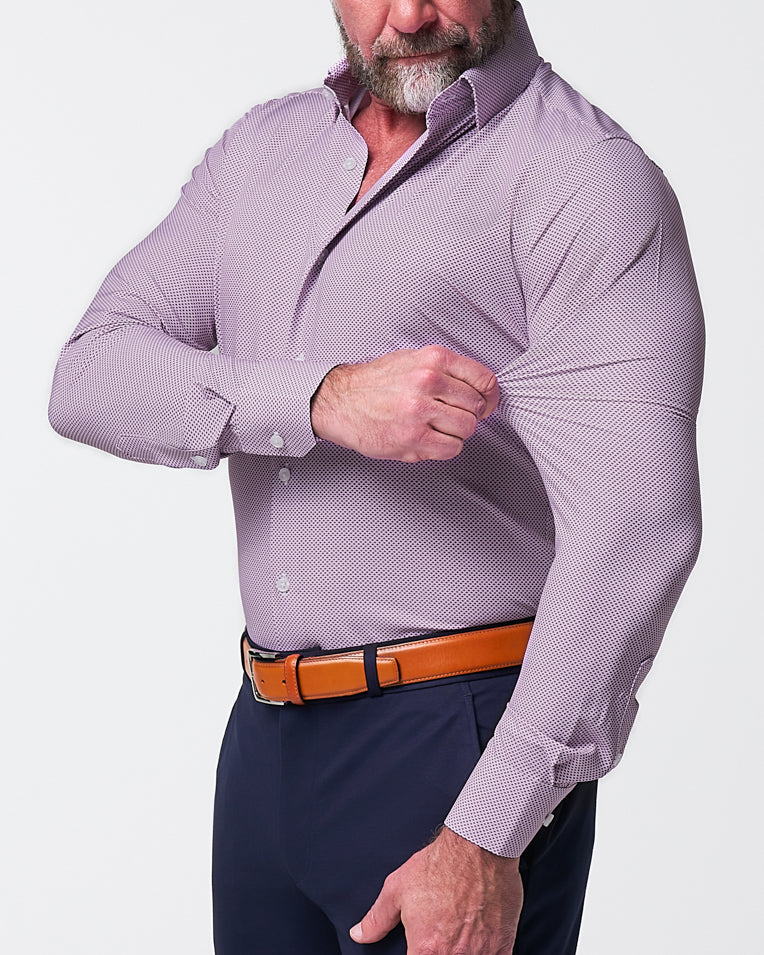 "The Cullinan" Purple Diamond Print - Image 3