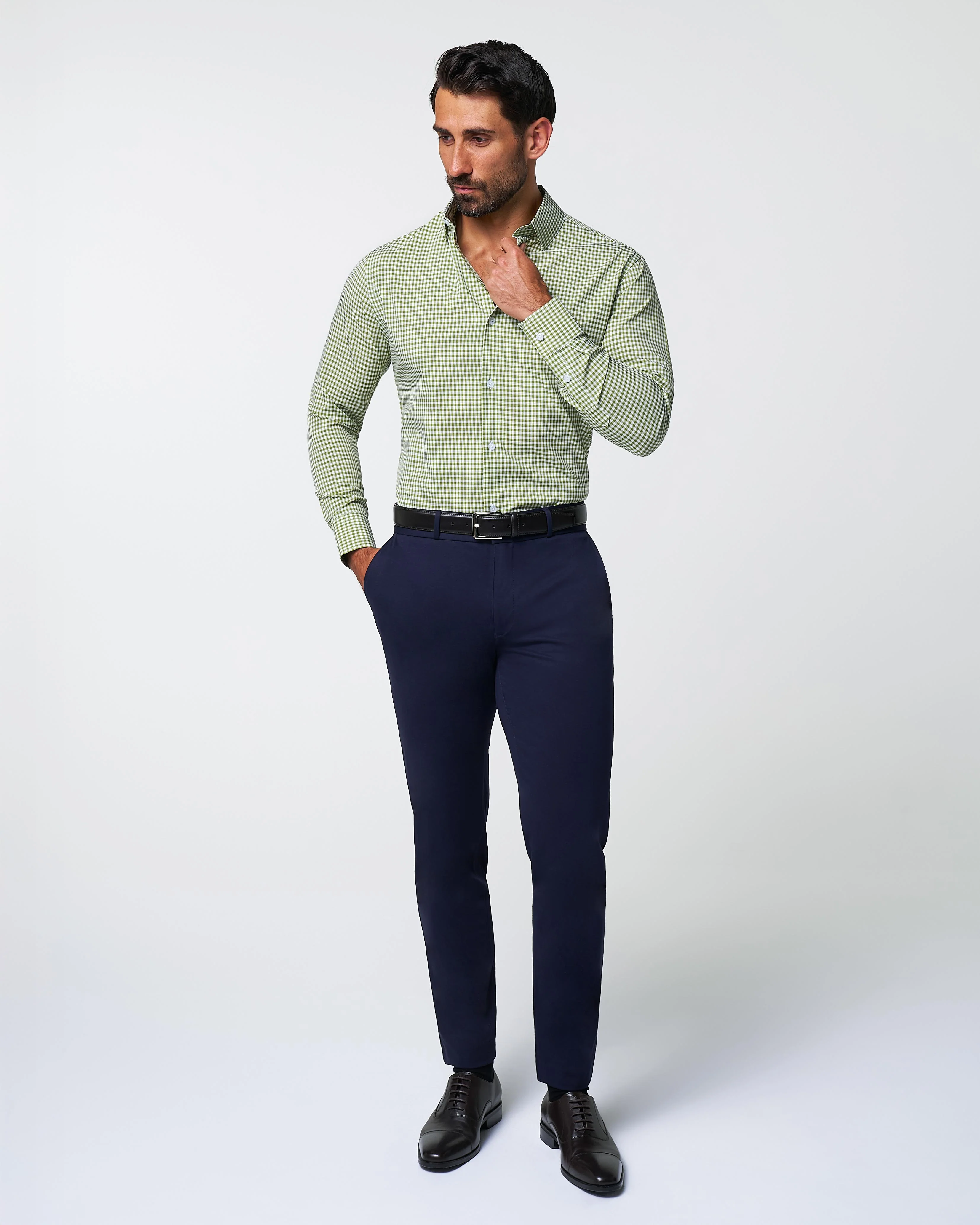"The Dallas" Green Gingham - Image 3