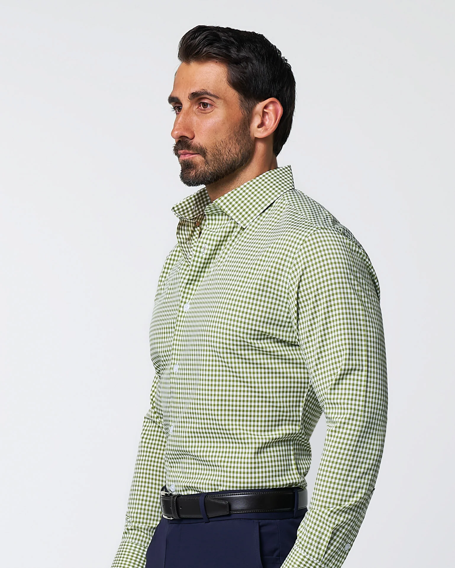 "The Dallas" Green Gingham - Image 4