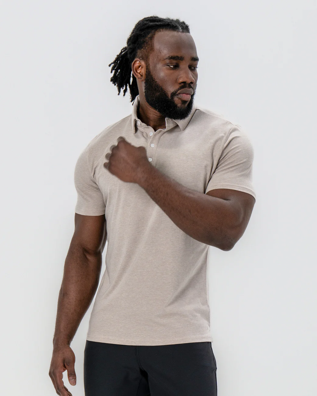 "The Dixon" Heathered Cream
