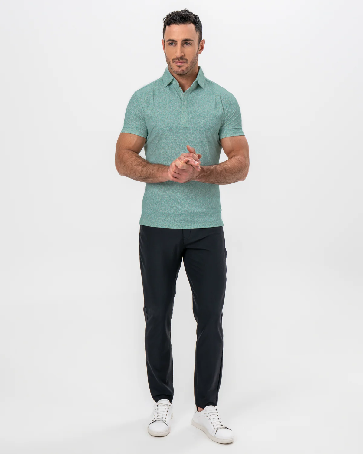 "The Drift" Seafoam Floral Print - Image 6