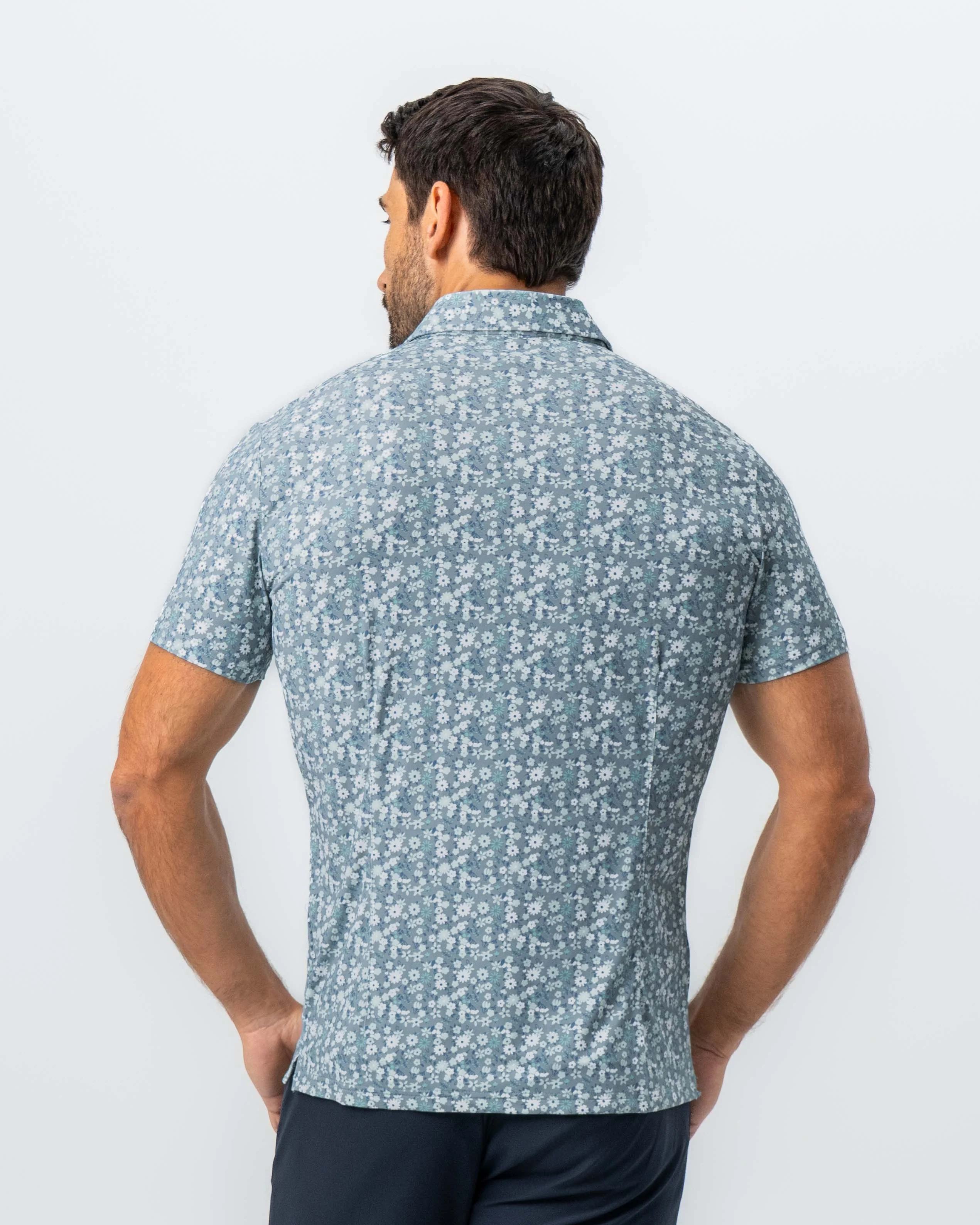 "The Evergreen" Abstract Sage Floral Print - Image 4