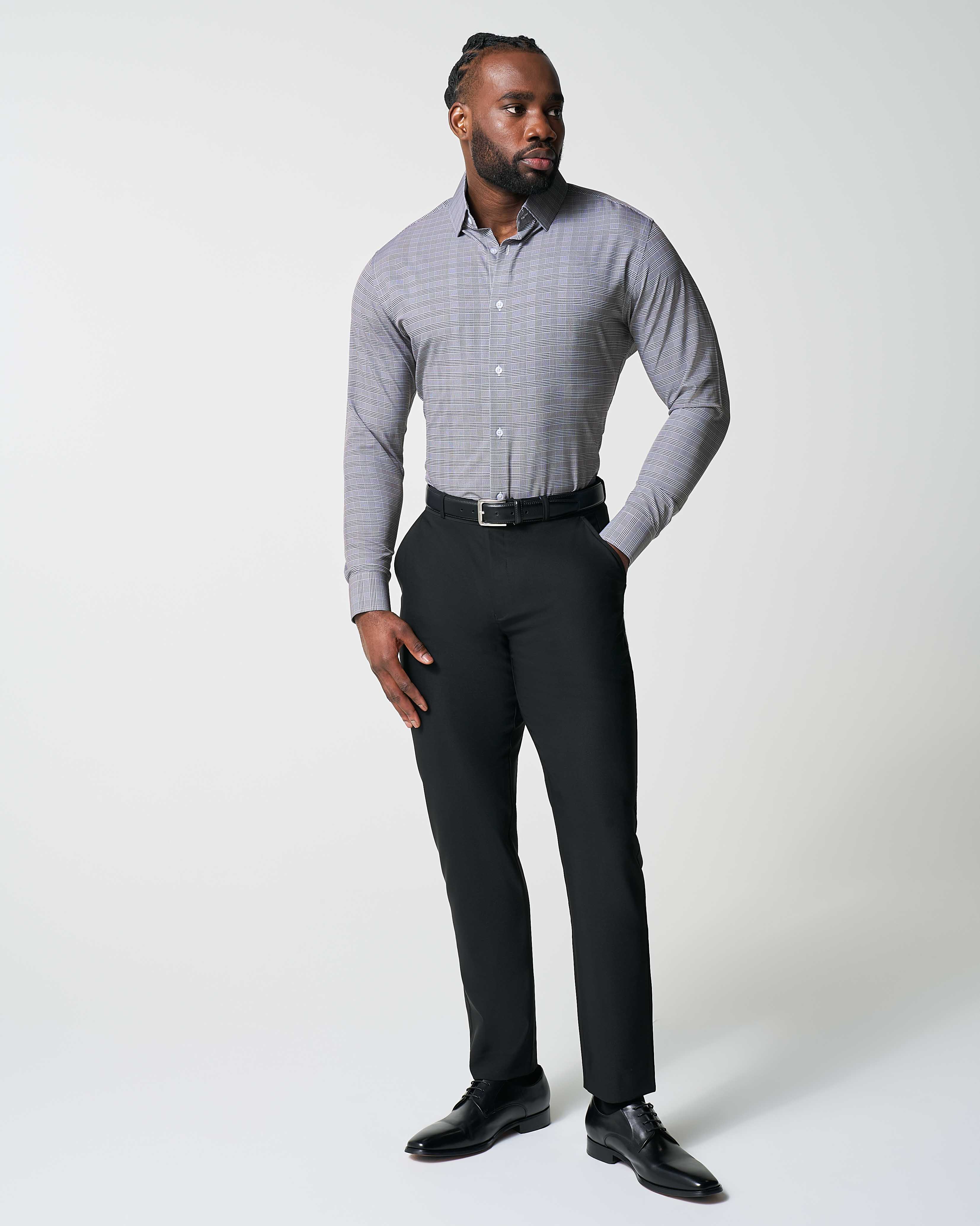"The Gunnar" Grey and Black Plaid - Image 3