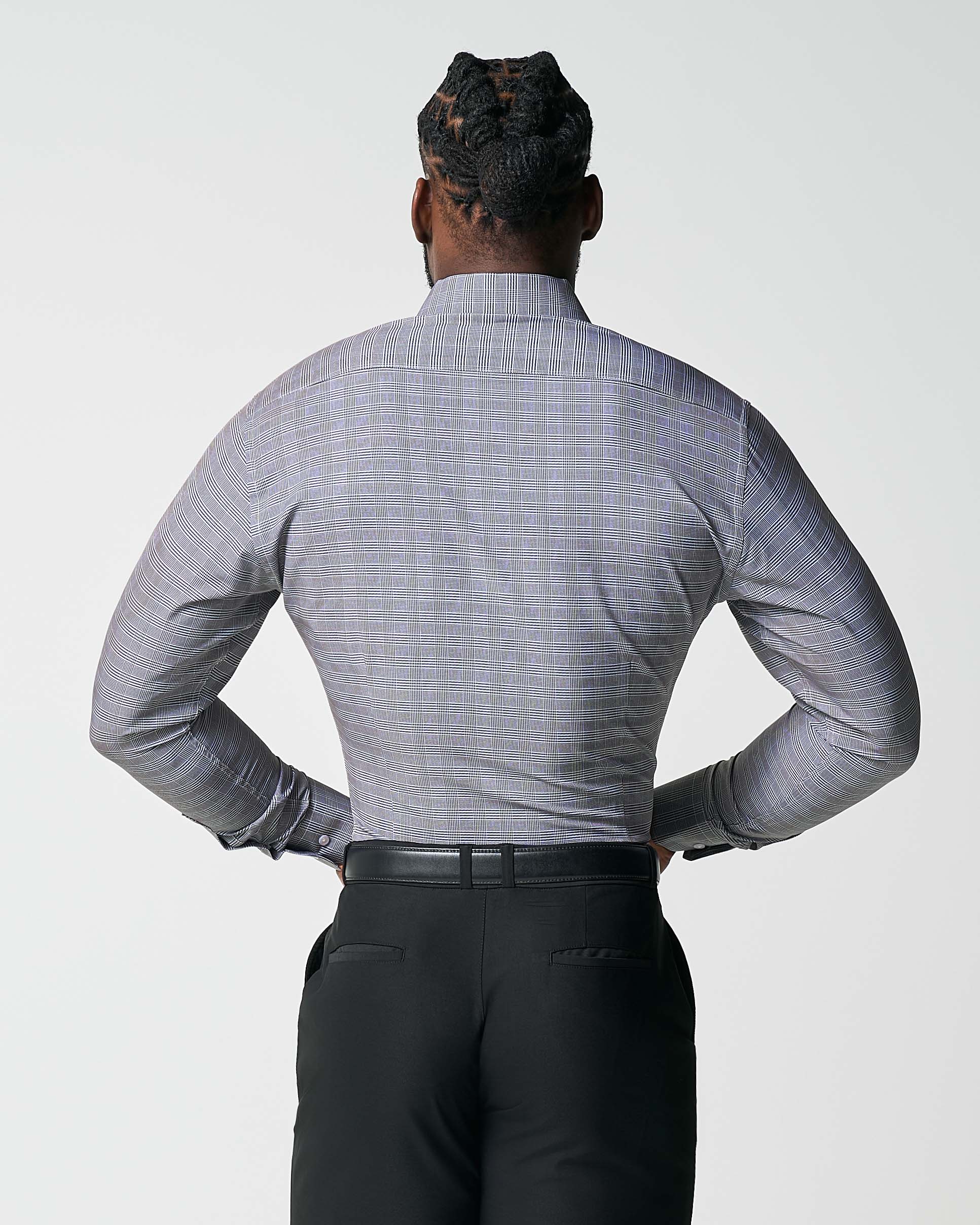 "The Gunnar" Grey and Black Plaid - Image 5
