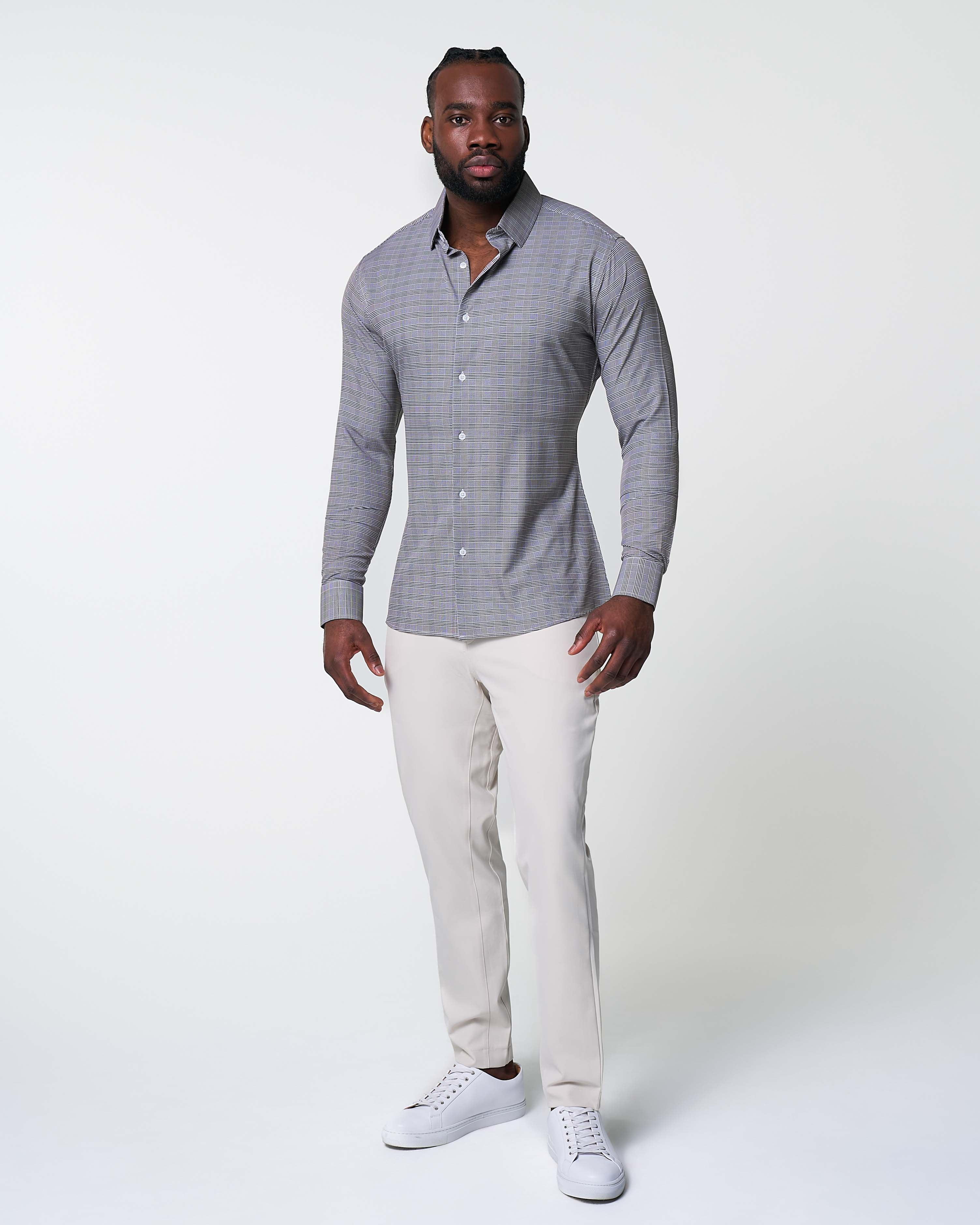 "The Gunnar" Grey and Black Plaid - Image 6