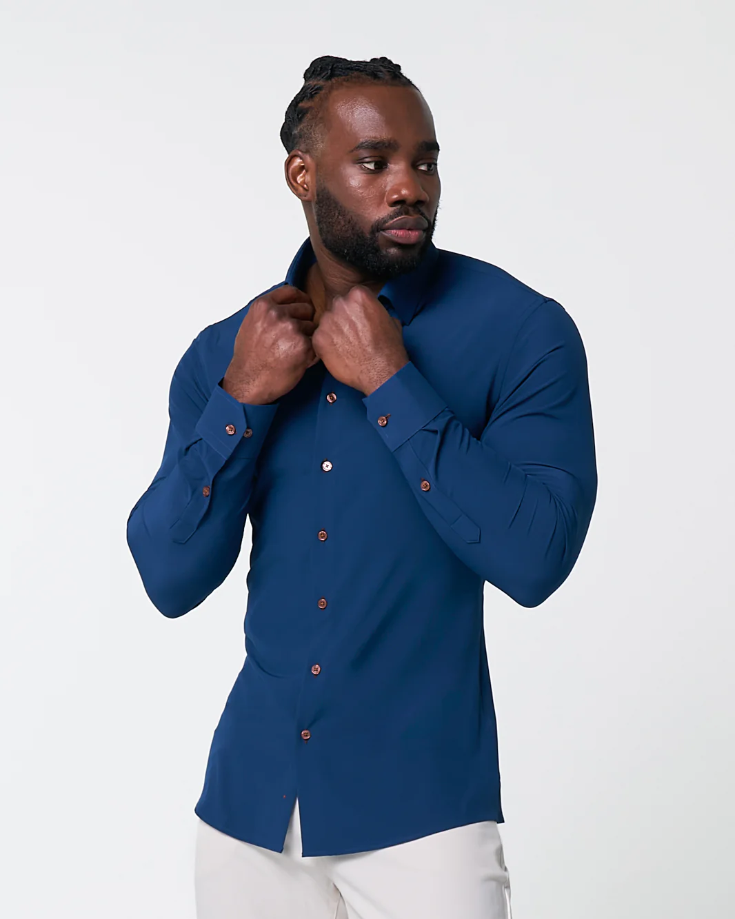 "The Howard" Solid Navy - Image 7