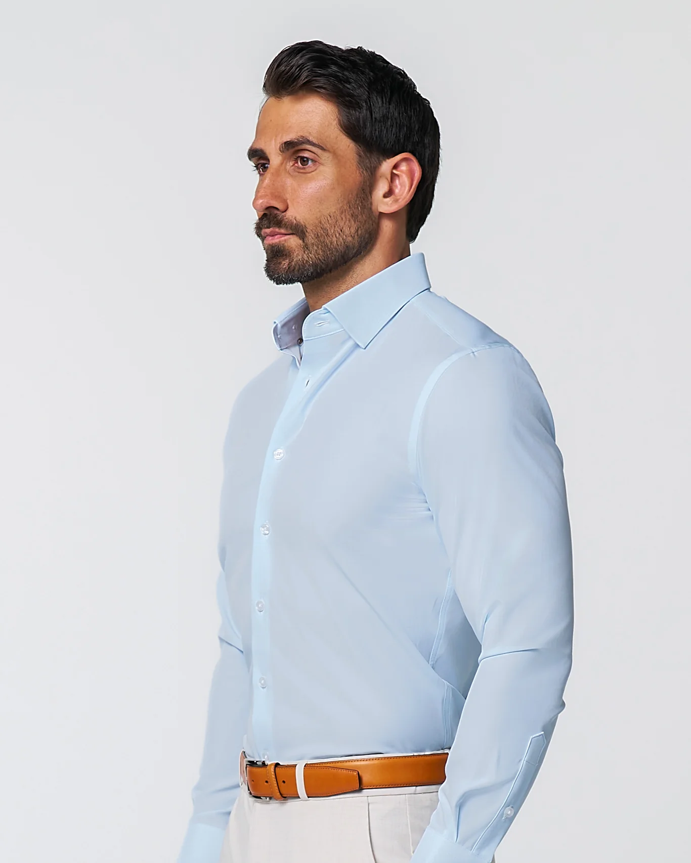 "The Javier" Pale Blue - Classic Fit - Image 4