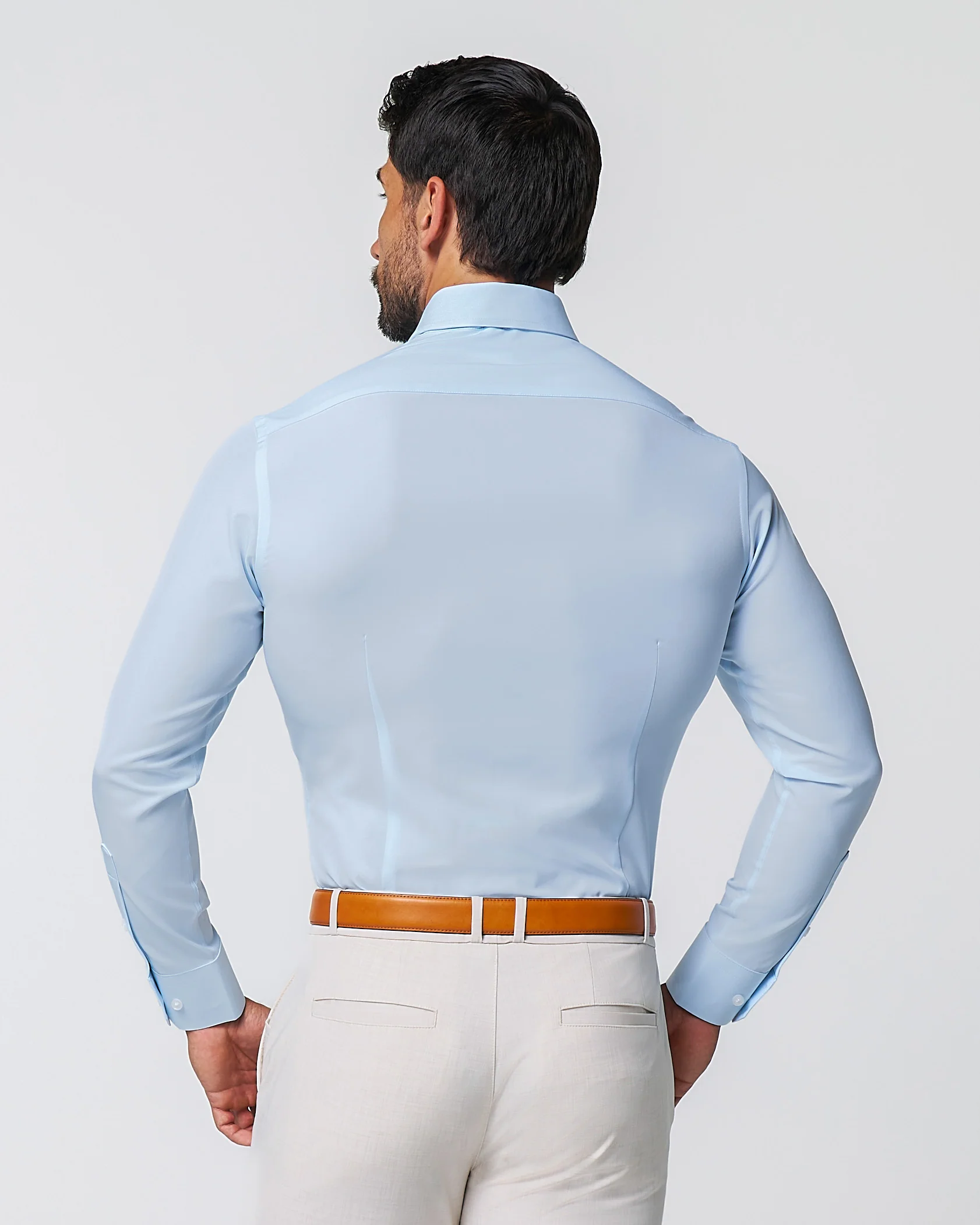 "The Javier" Pale Blue - Classic Fit - Image 6