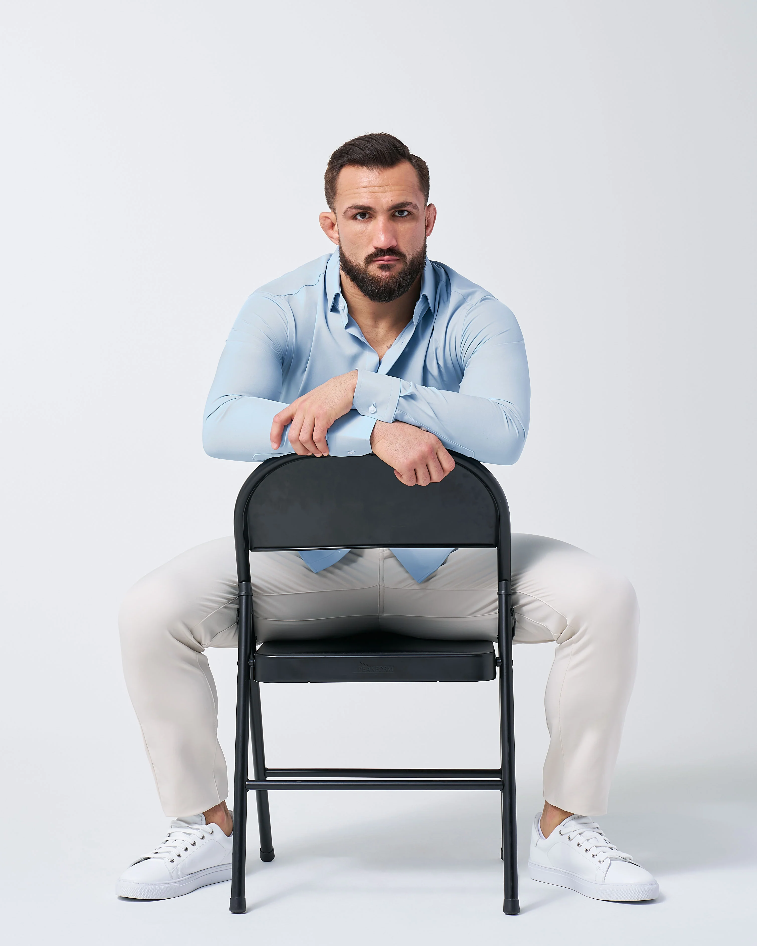 "The Javier" Pale Blue - Classic Fit - Image 7