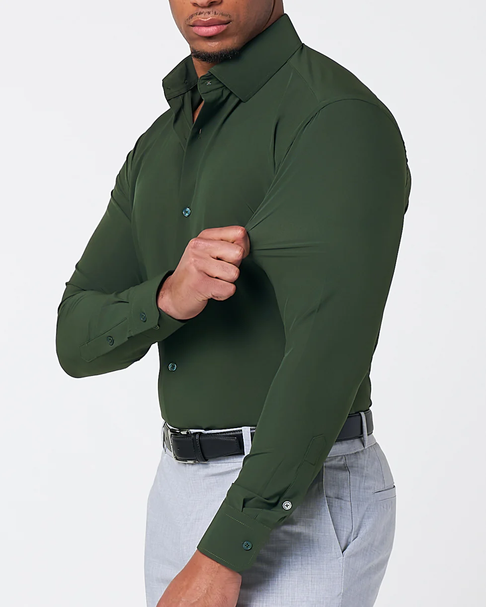 "The Kelce" Solid Dark Olive Green - Image 2