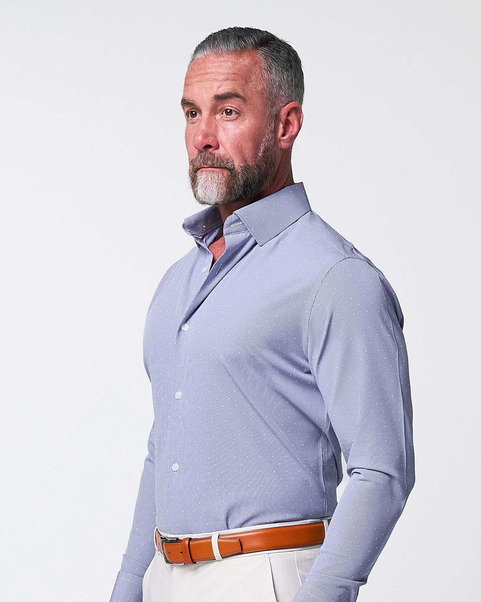"The Lambert" Blue with White Dots - Image 6