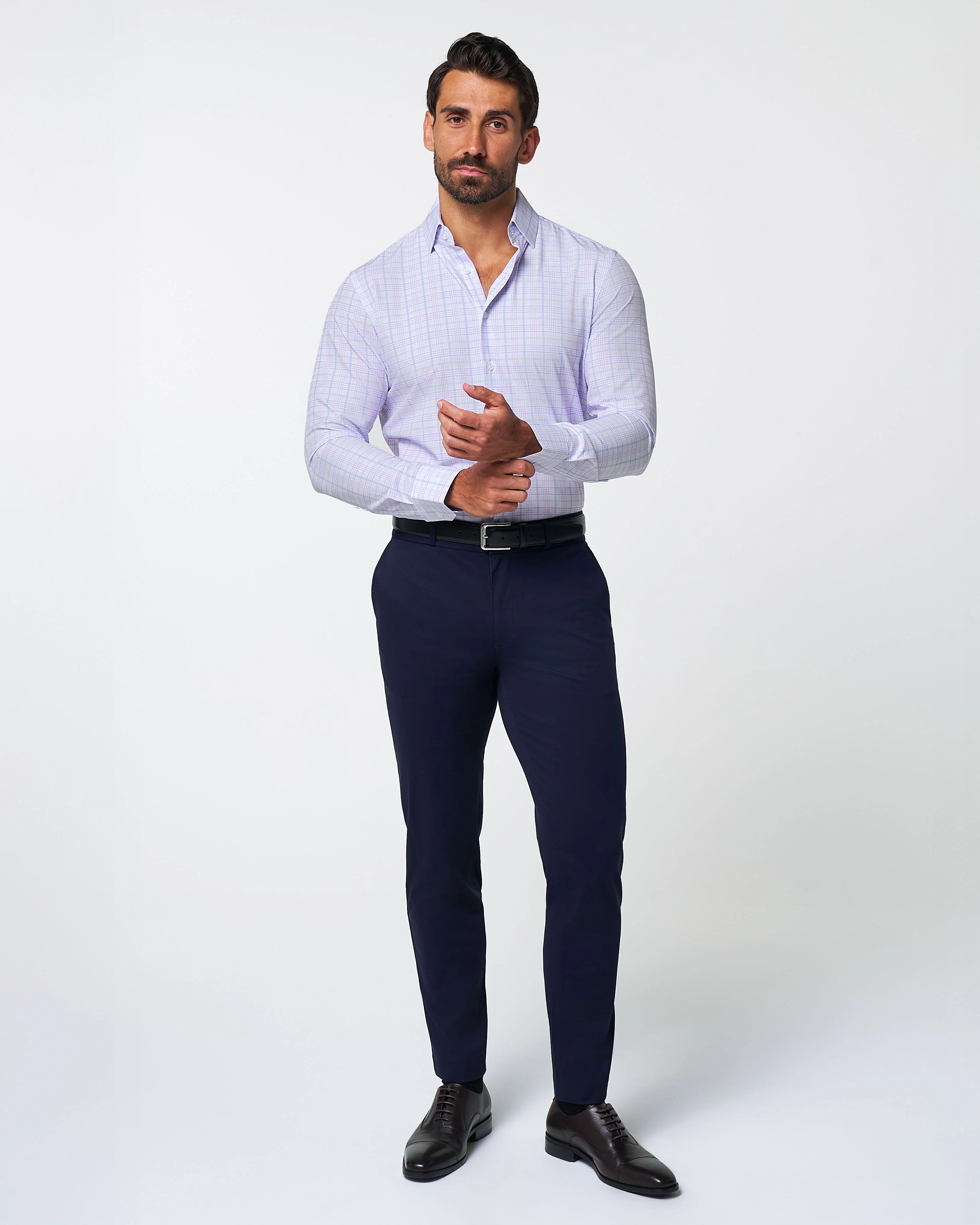 "The Lavender" Light & Dark Purple Plaid - Image 3
