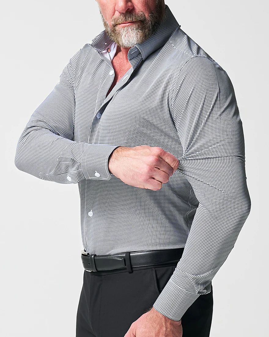 "The Newbury" Black Windowpane - Image 2