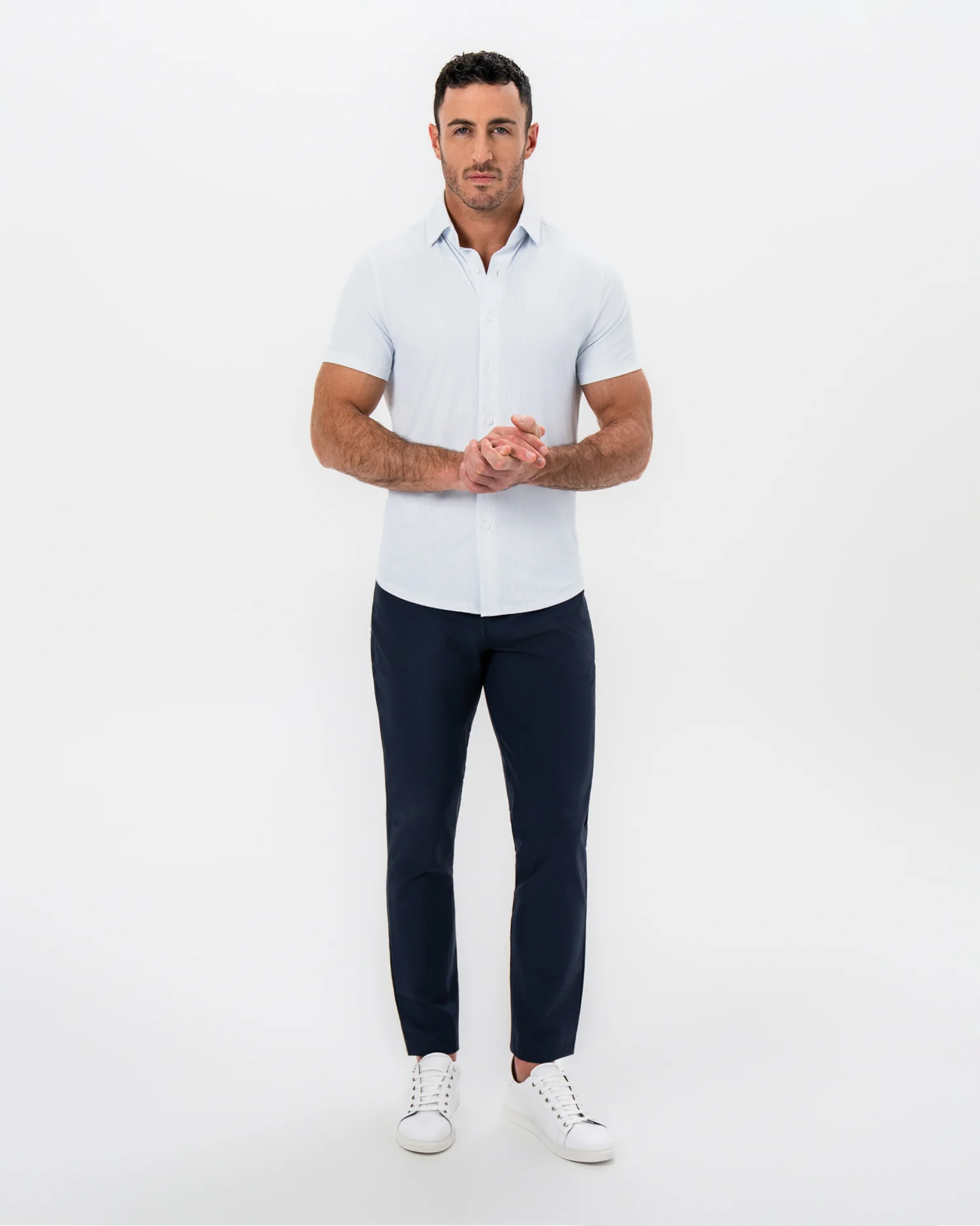 "The Rio" Light Blue Pinstripe - Image 3