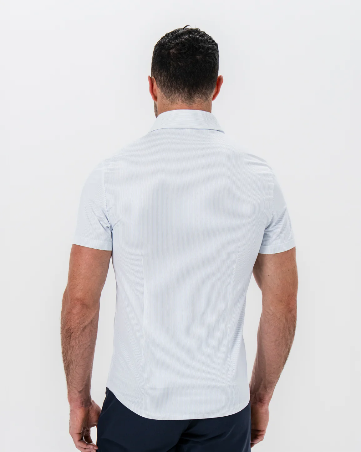 "The Rio" Light Blue Pinstripe - Image 4