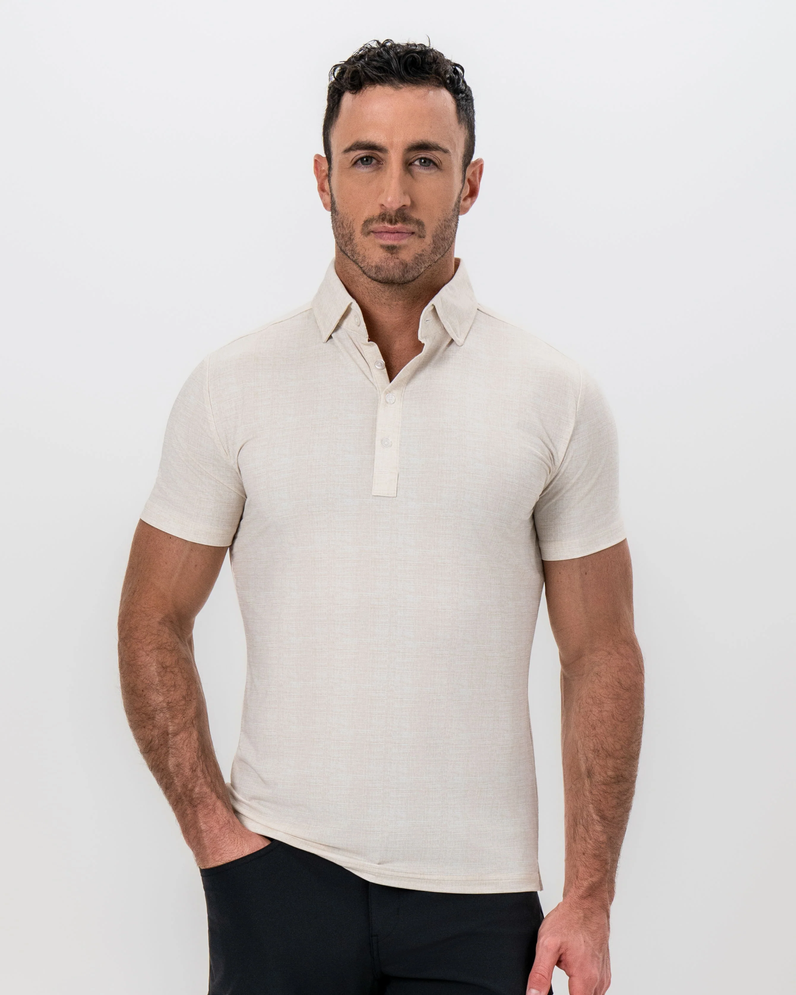 "The Sanders" Linen Tan - Image 4