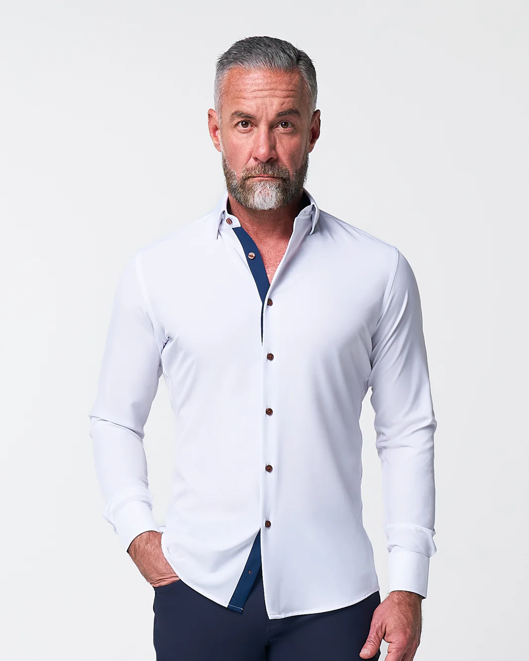 "The Springer" Limited Edition: White with Navy Accents - Image 5