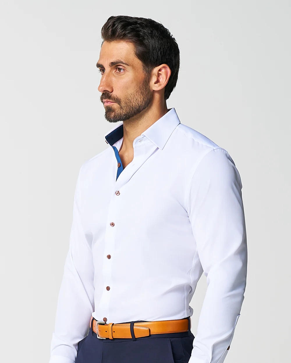 "The Springer" Limited Edition: White with Navy Accents - Classic Fit - Image 5