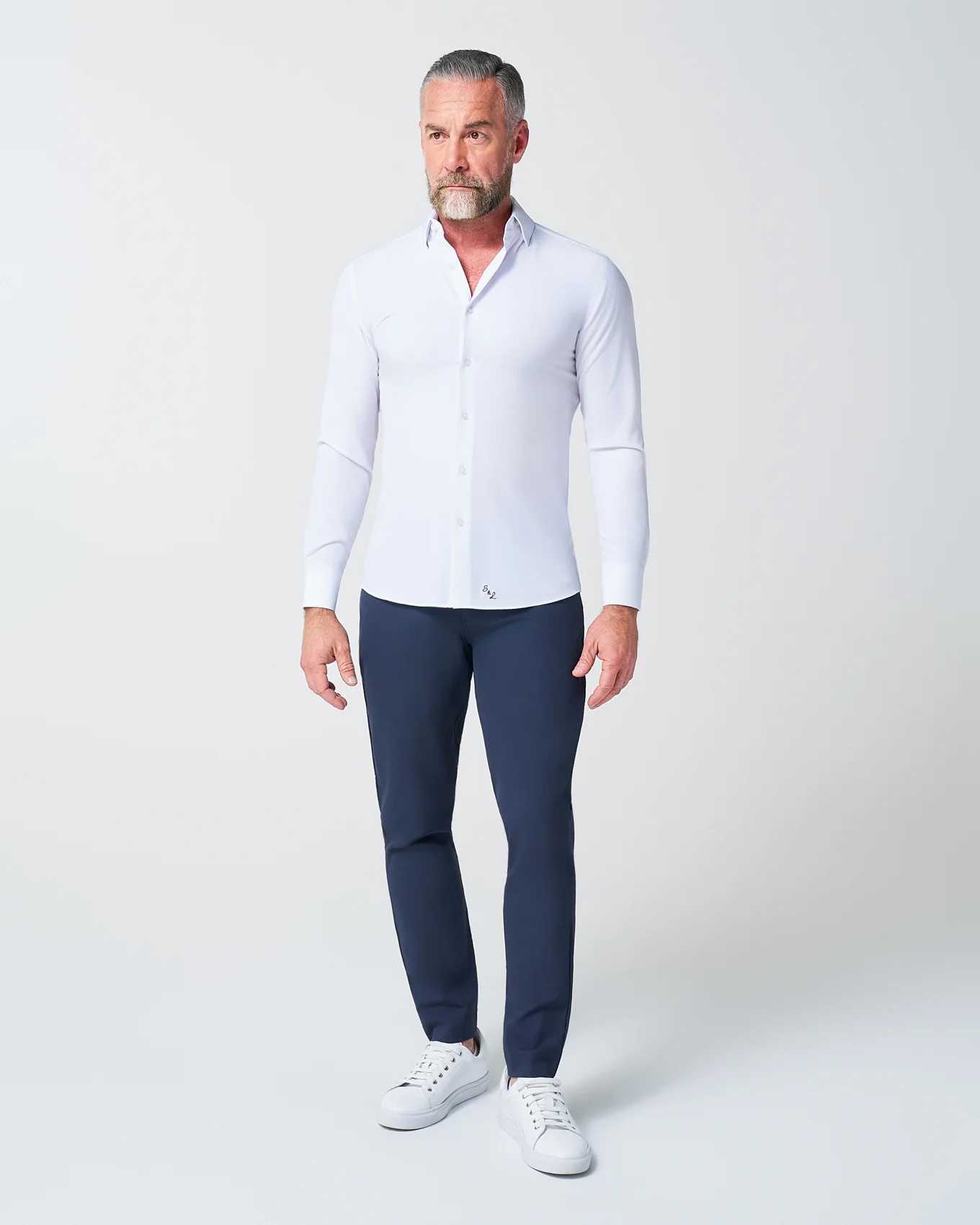 "The Springer" Solid White - Classic Fit - Image 7