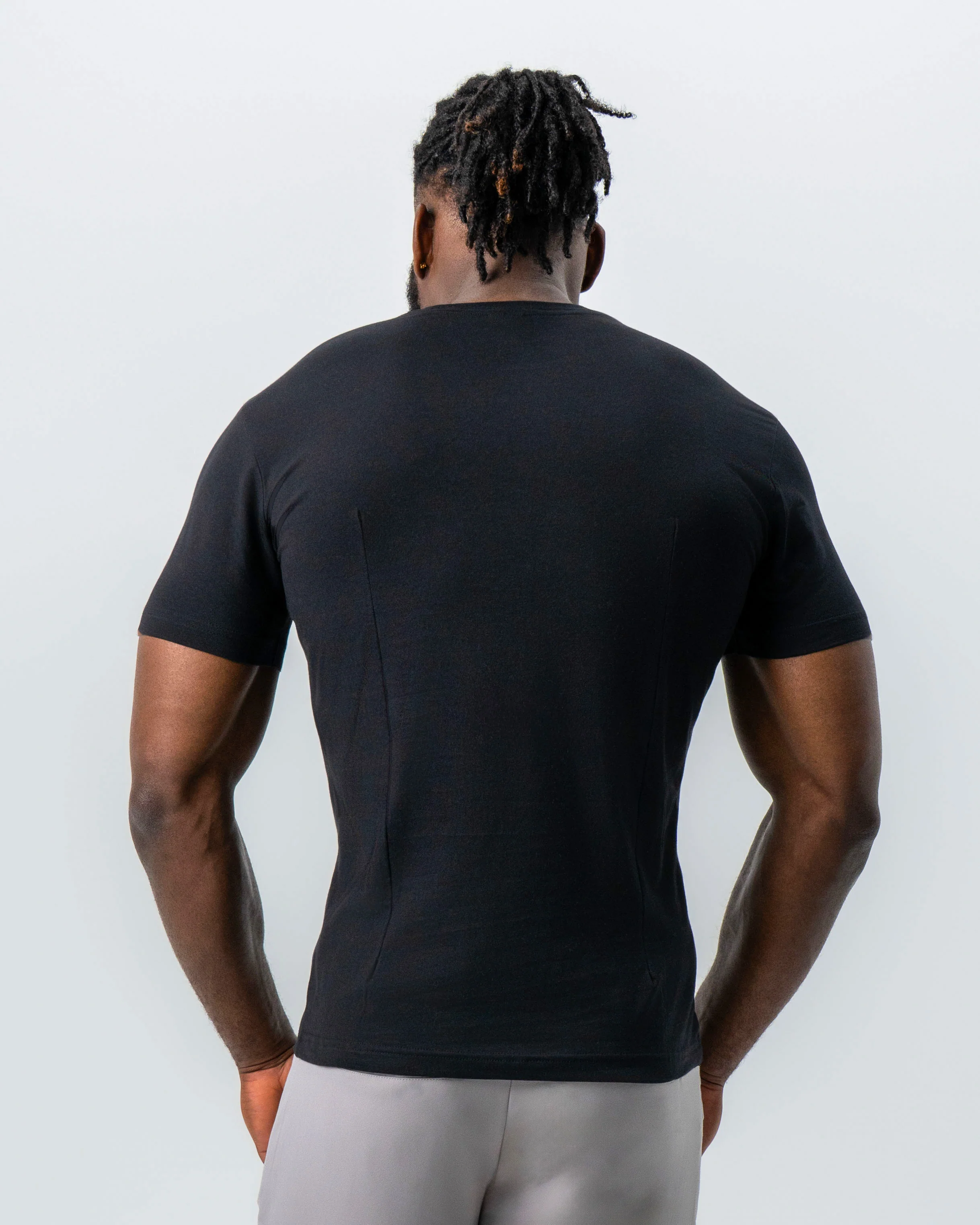 "The Westport" Black Short Sleeve Crewneck - Image 4
