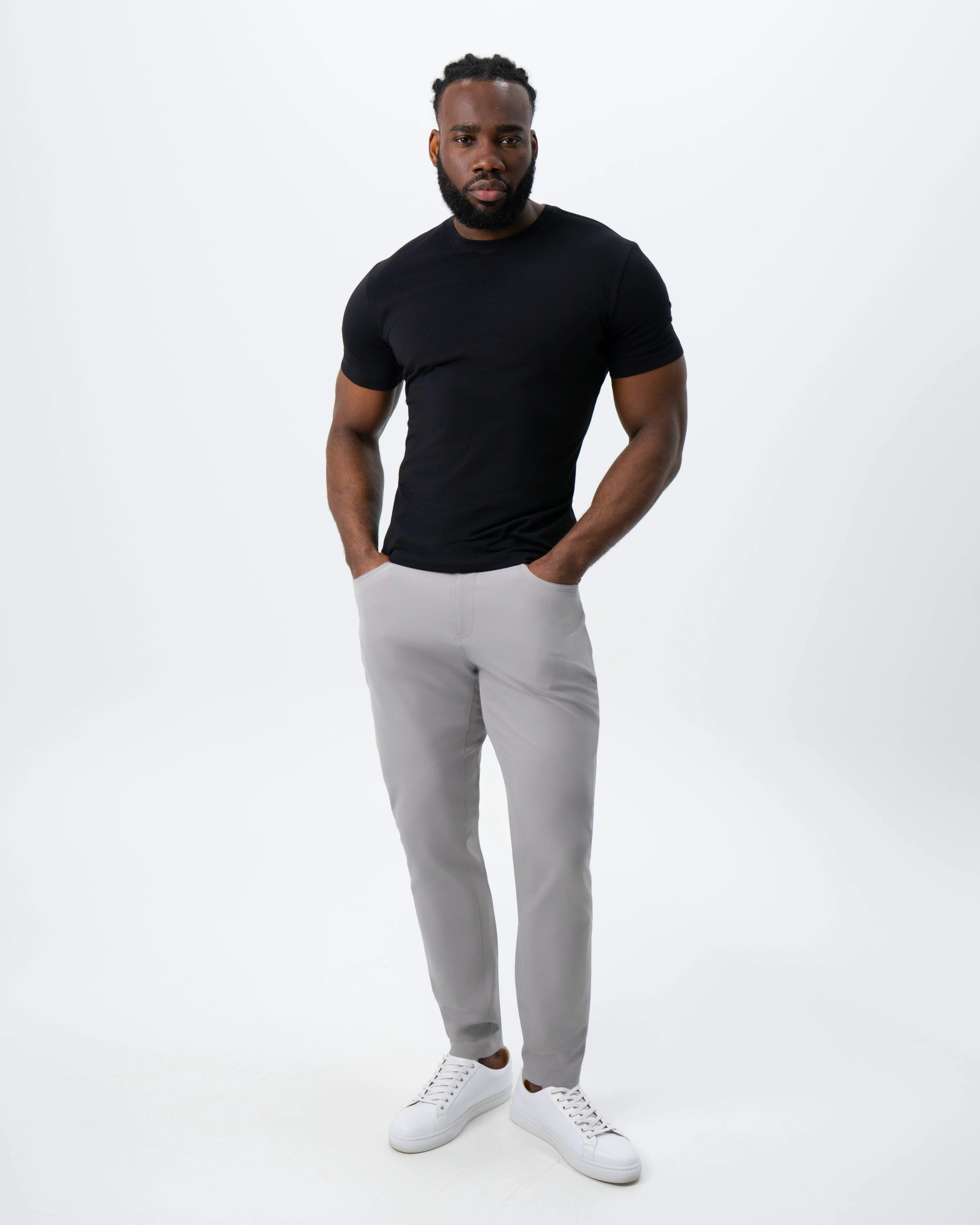 "The Westport" Black Short Sleeve Crewneck - Image 5