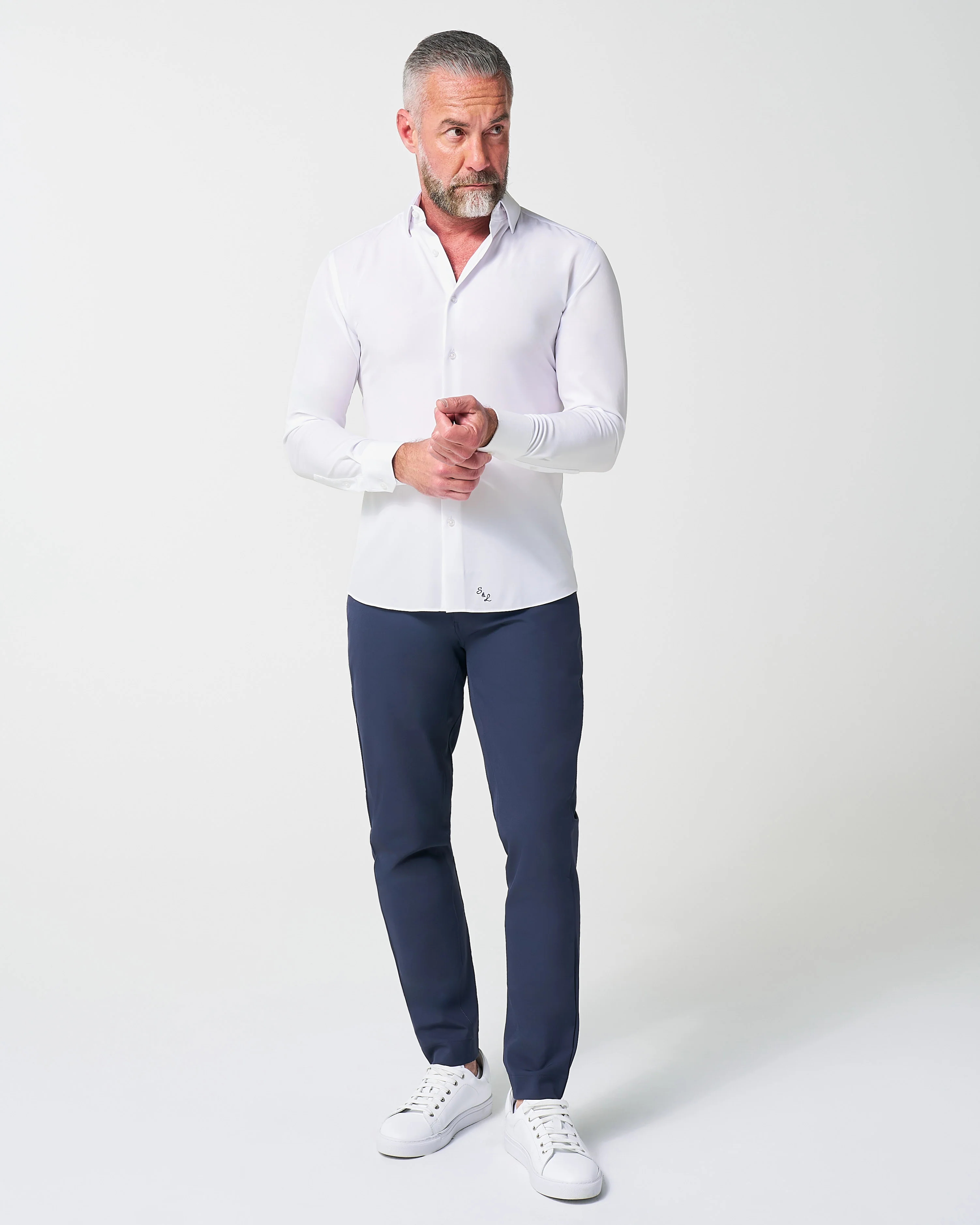 "The Everest" Winter-Weight Solid White - Image 10