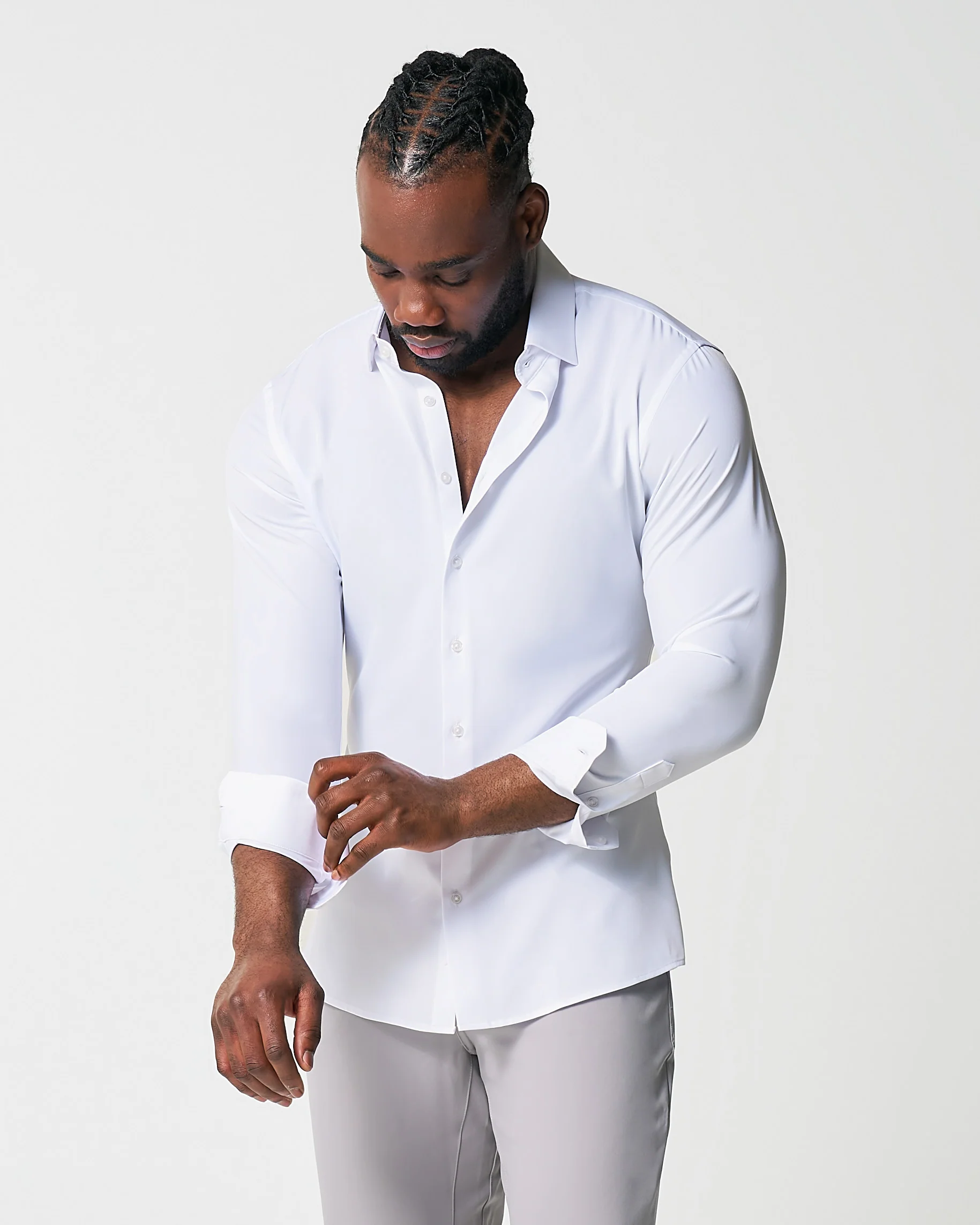 "The Everest" Winter-Weight Solid White - Image 19